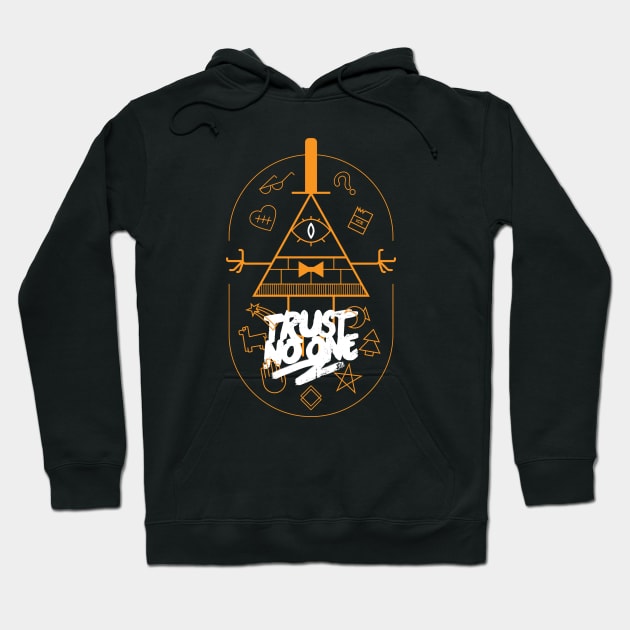 Trust No One! Hoodie by BadBox